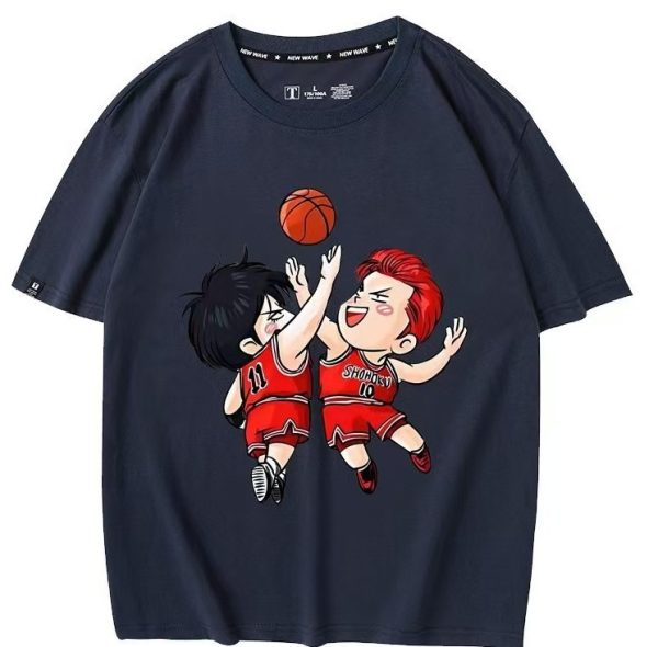 Slum Dunk Cartoon T-shirt