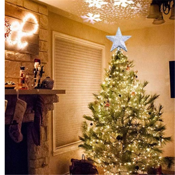 Christmas Tree Top Light Star Snowflake Shape LED Laser Projector Lights Christmas Tree Ornament 3 2890197310688.jpg