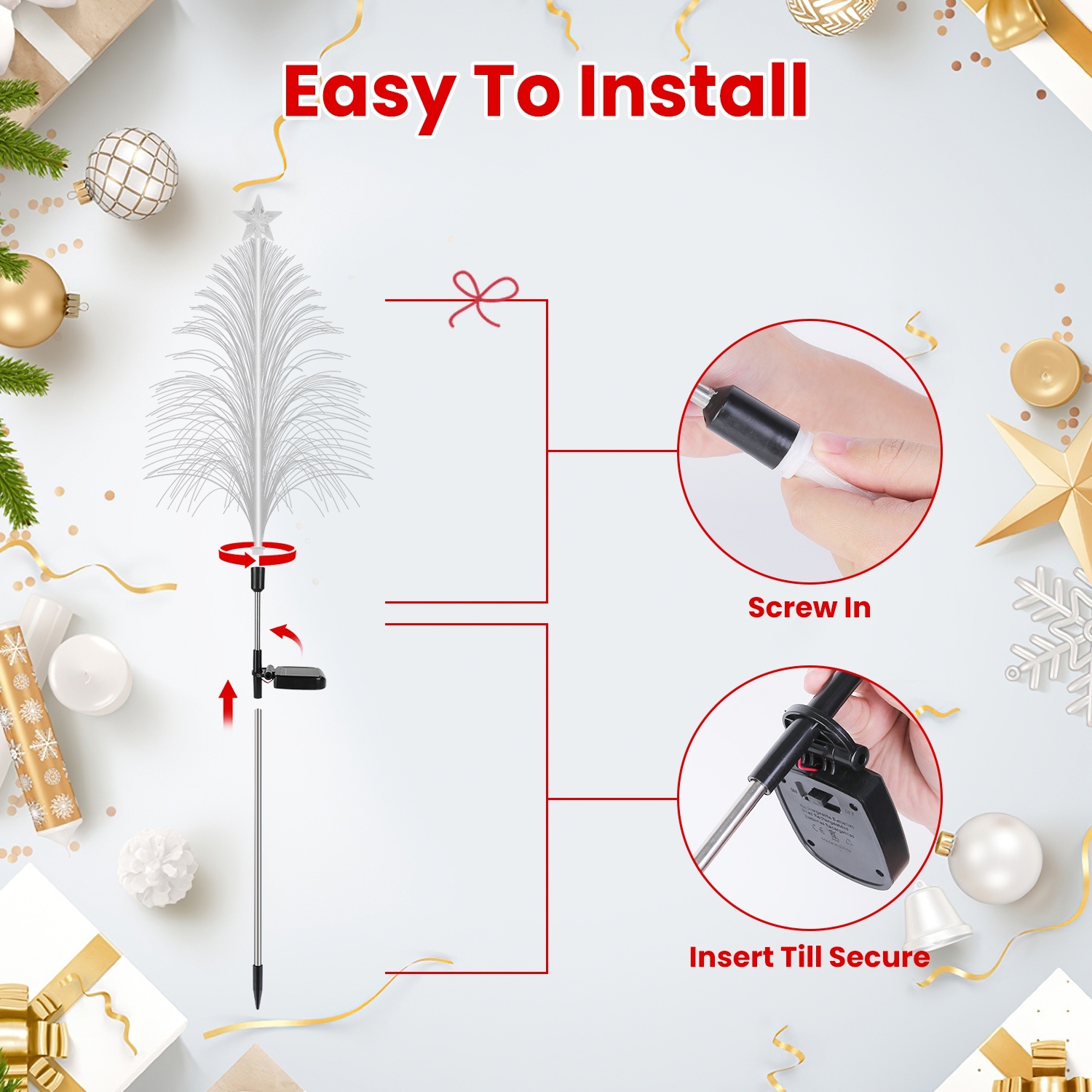 4Pack 7 Color Changing Solar Christmas Tree Lights Outdoor Optical Fiber Stake Lights Cedar Tree Lights With Topper Star IP44 Waterproof For Garden Yard Pathway Lawn 4 403b1b03 96b9 43d2 a9c2 3104308ce412.jpg