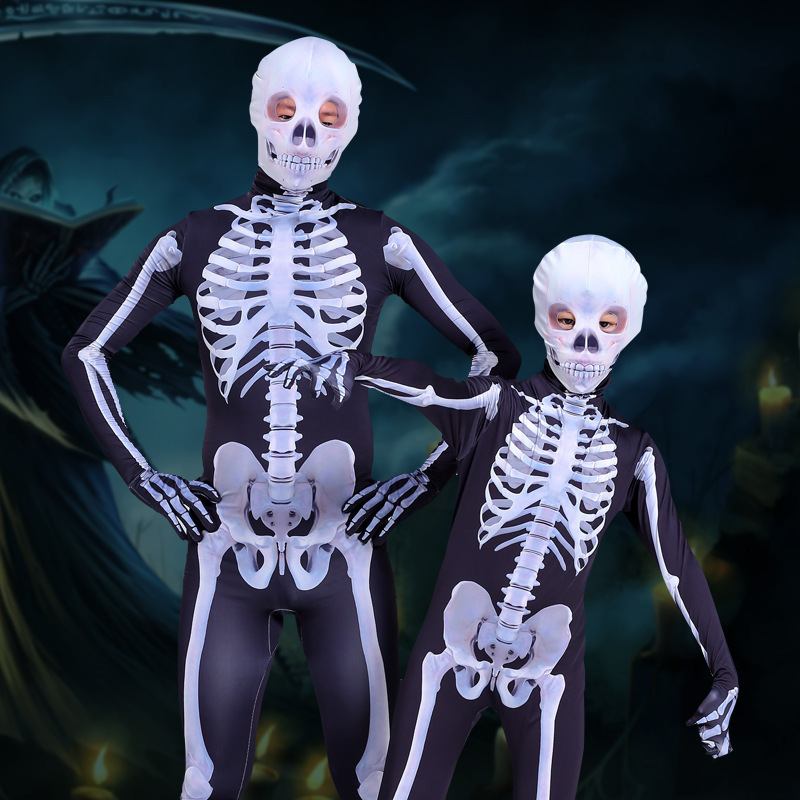 Halloween Skeleton Costume Scary Skeleton Skull Costume Jumpsuit Carnival Party Clothing 6 500764963320.jpg