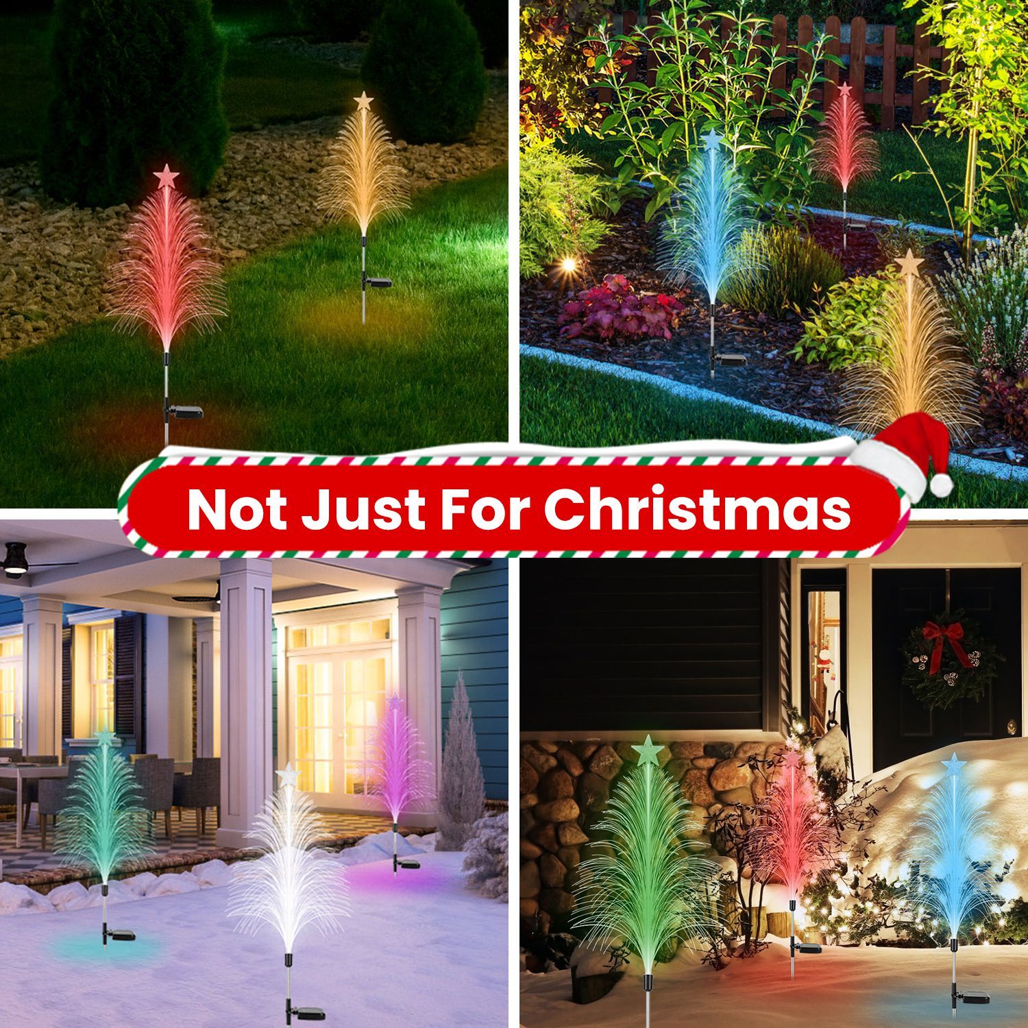 4Pack 7 Color Changing Solar Christmas Tree Lights Outdoor Optical Fiber Stake Lights Cedar Tree Lights With Topper Star IP44 Waterproof For Garden Yard Pathway Lawn 6 6b956f0c 9bea 43c8 87a5 65f4e9d215b2.jpg