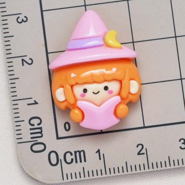 Wansheng Pumpkin New Cartoon Cream Glue Phone Case Bracelet Diy Jewelry Pendant Resin Accessories - Image 9