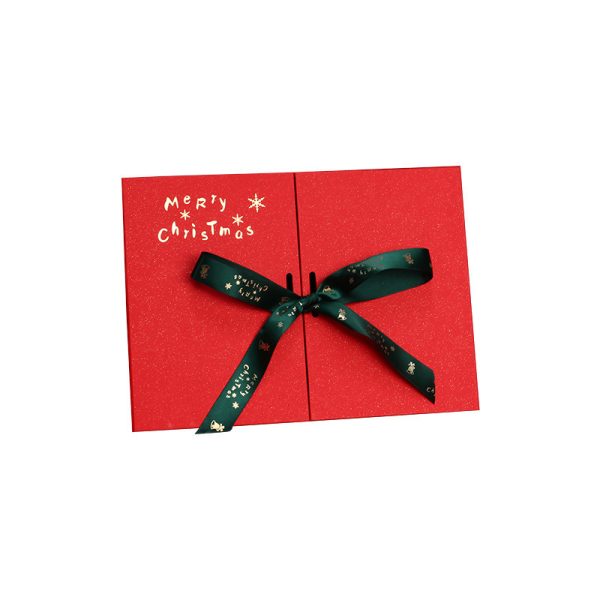 Christmas Double-door Bow Gift Box Packing Box Large - Image 3