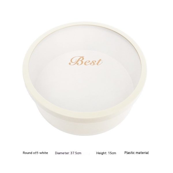 Heart-Shaped Round Christmas Gift Fruit Flower Box - Image 4