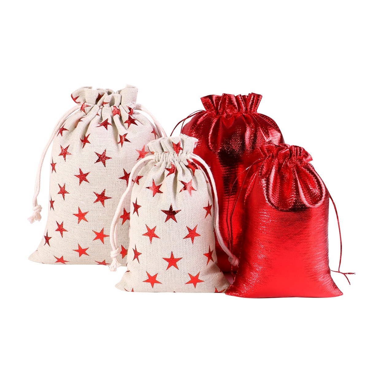 Gilding Linen Christmas Cloth Bag Kit - Image 8