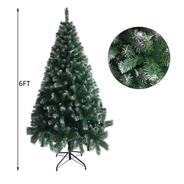 Green Spray White PVC Material Christmas Tree - Image 8
