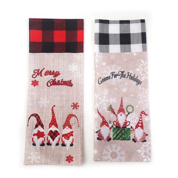 Christmas Decorations Cartoon Cute Bottle Cover Dress Up - Image 7
