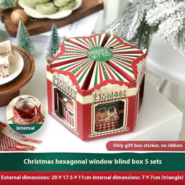 Christmas Gift Box Christmas Eve Fruit Packaging Box Creative Gift Box Candy - Image 7