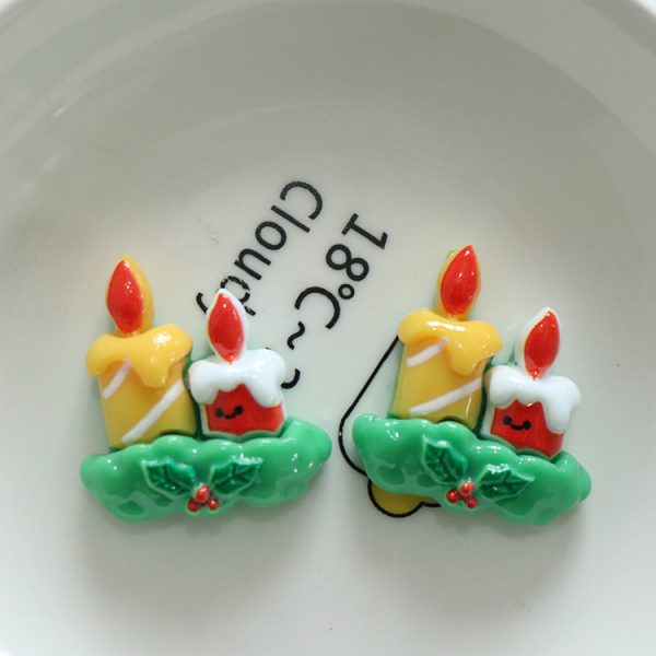 Santa Claus Snowman Elk DIY Children's Hairpin Water Cup Brooch Accessories - Image 2