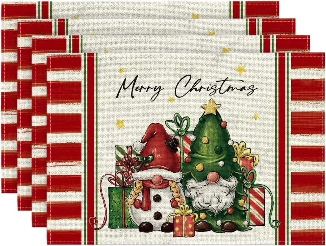 Christmas Holiday Decoration Insulation Anti-scald Placemat 5 Christmas Holiday Decoration Insulation Anti-scald Placemat - Image 5
