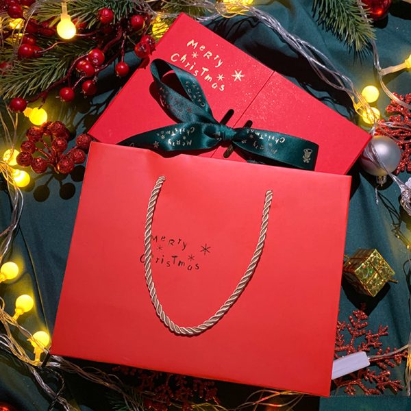 Christmas Double-door Bow Gift Box Packing Box Large - Image 5