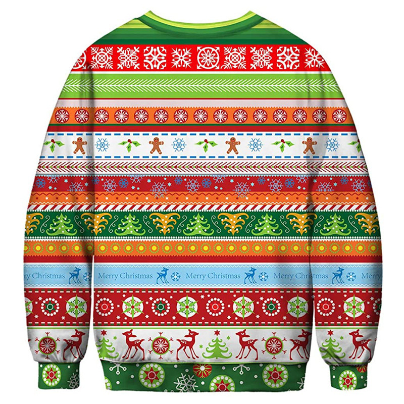 Dog digital print pullover crew neck top 6 Dog digital print pullover crew neck top - Image 6