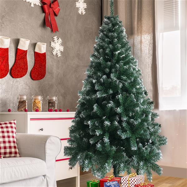 Green Spray White PVC Material Christmas Tree - Image 4