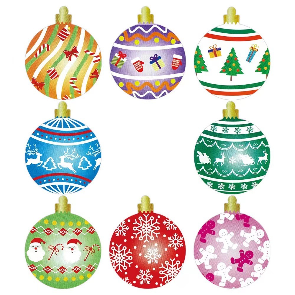 Christmas Holiday Decoration Gift Series Self-adhesive Sticker Label - Image 4