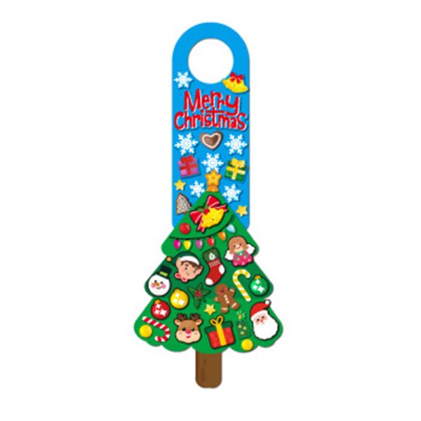 Three Dimensional Decorative Door Hanging Snowman Wall Stickers Game Stickers - Image 7