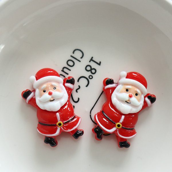Santa Claus Snowman Elk DIY Children's Hairpin Water Cup Brooch Accessories - Image 5