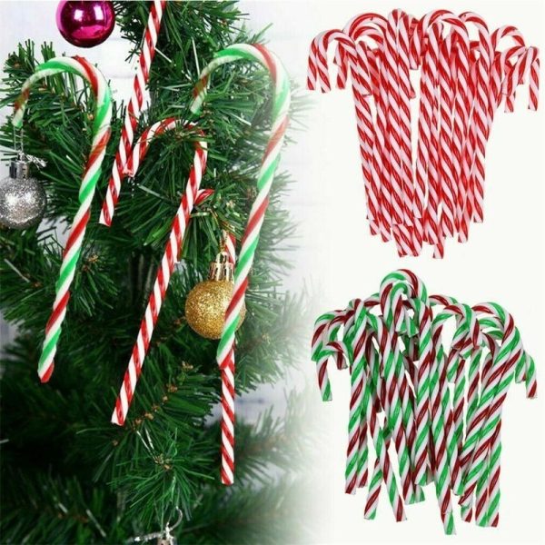 Christmas Candy Crutch Red Scene Decorative Pendant - Image 3