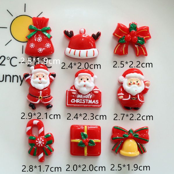 Santa Claus Snowman Elk DIY Children's Hairpin Water Cup Brooch Accessories - Image 7