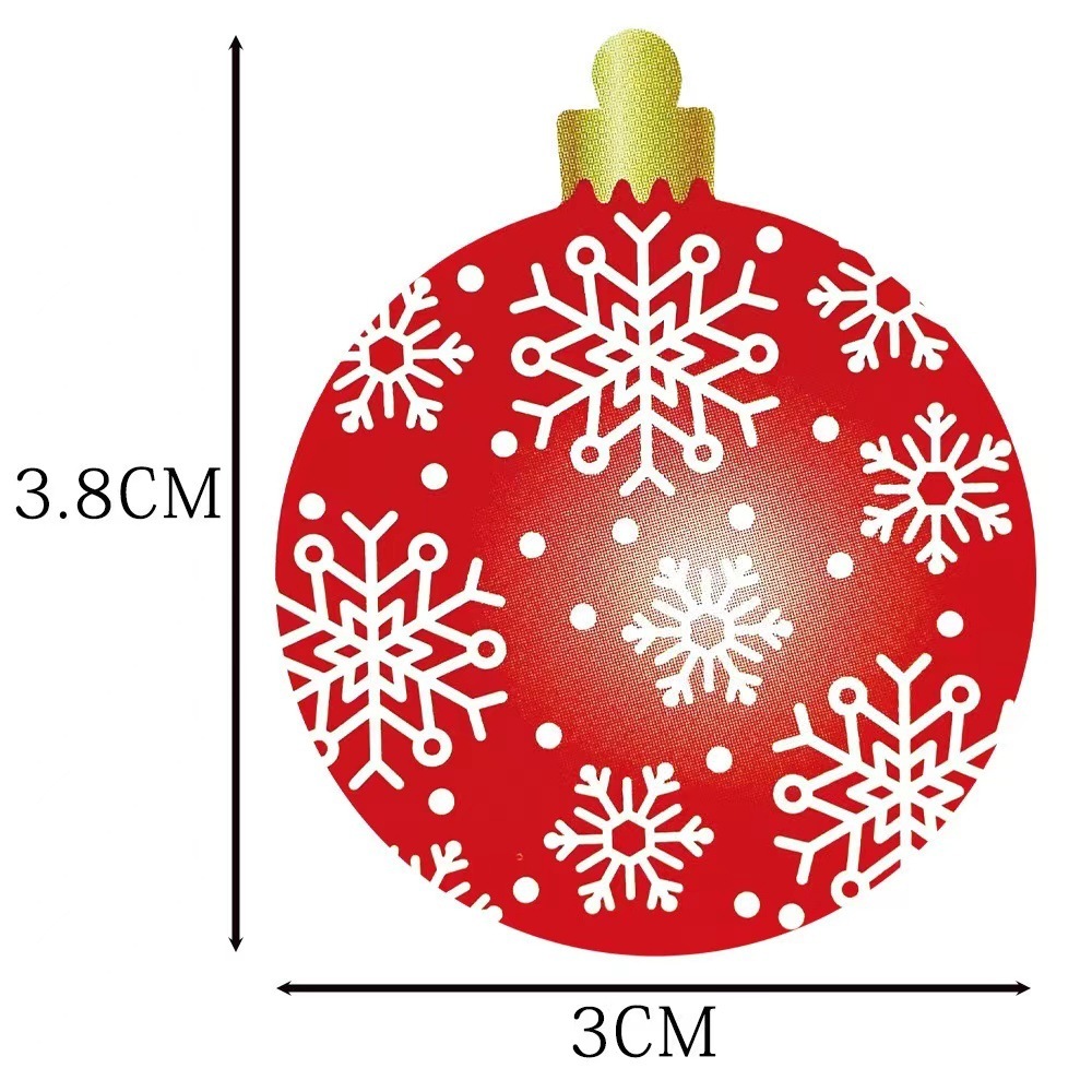 Christmas Holiday Decoration Gift Series Self-adhesive Sticker Label - Image 3