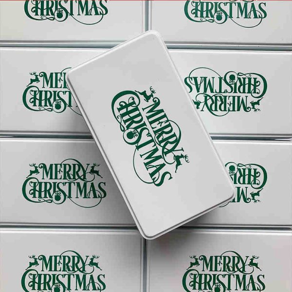 Christmas Cookies Packaging Tin Baking Gift Box - Image 6
