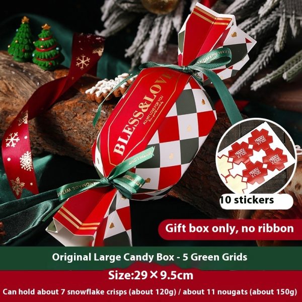 Christmas Gift Box Christmas Eve Fruit Packaging Box Creative Gift Box Candy - Image 4