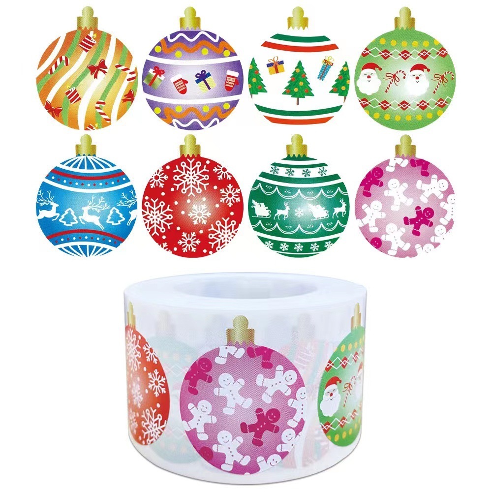 Christmas Holiday Decoration Gift Series Self-adhesive Sticker Label - Image 2