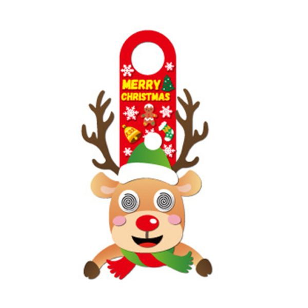 Three Dimensional Decorative Door Hanging Snowman Wall Stickers Game Stickers - Image 5