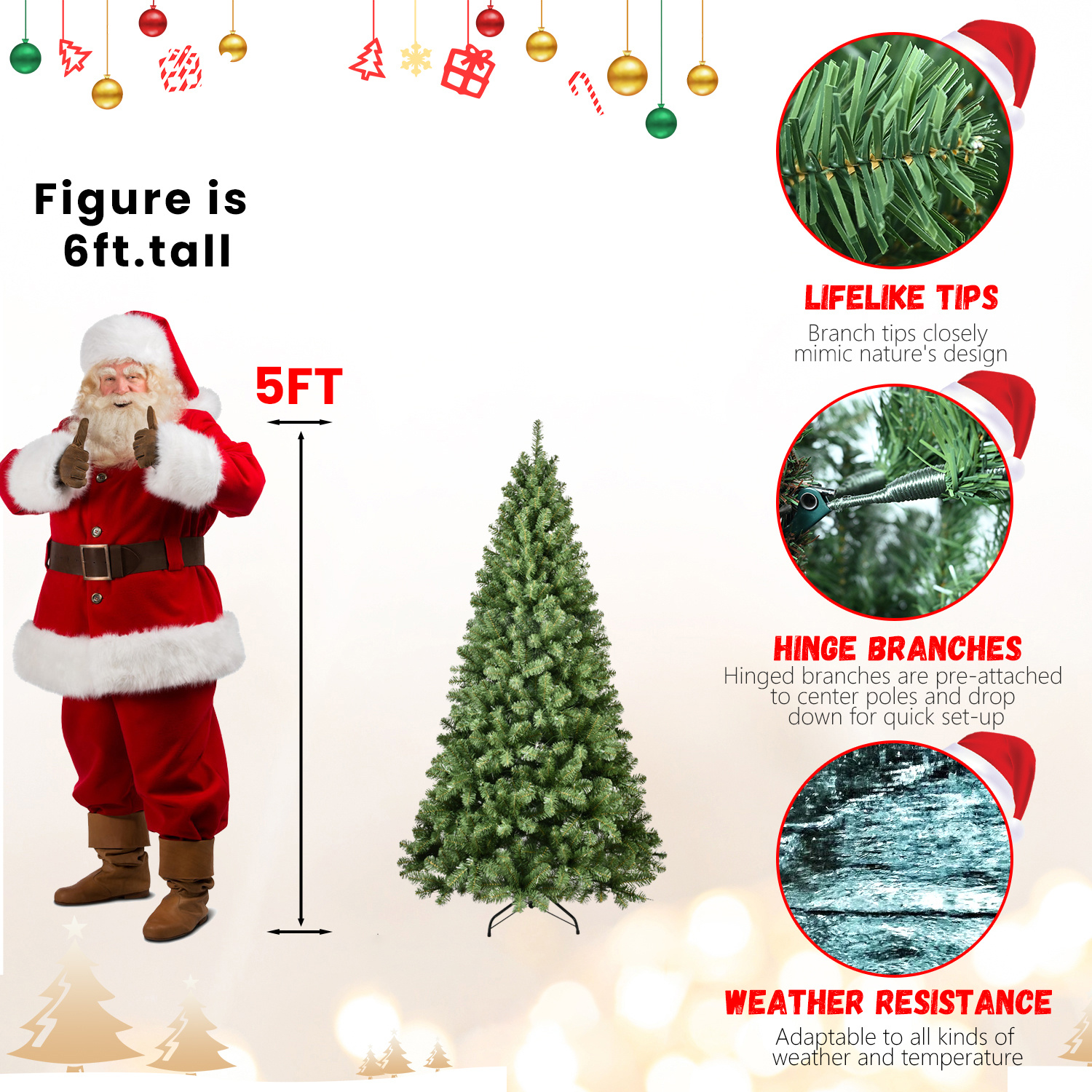 PE, PVC, Green Christmas Tree, Christmas Decorations 3 d107feee 6949 4a86 a5d5 060ff7179c6b.jpg