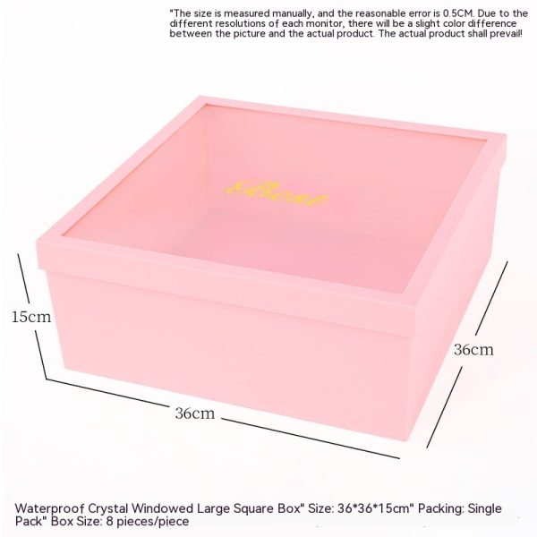 Heart-Shaped Round Christmas Gift Fruit Flower Box - Image 7