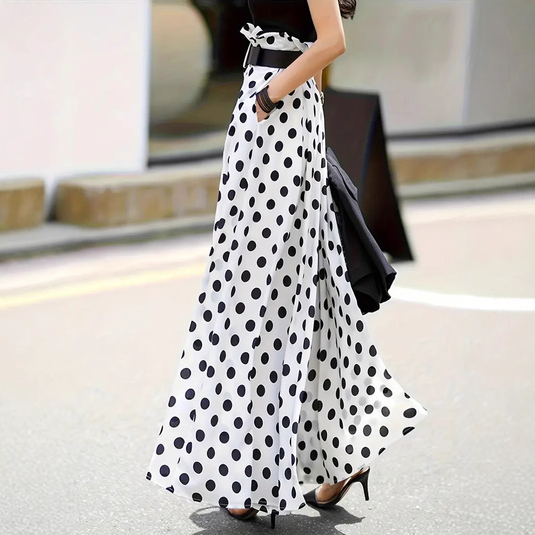 Women's Bohemian Ruffled Wide-leg Pants - Image 6