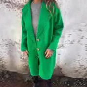 Women's Fall And Winter Lapels Long-sleeved Casual Jacket 2 Women's Fall And Winter Lapels Long-sleeved Casual Jacket - Image 2