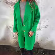 Women's Fall And Winter Lapels Long-sleeved Casual Jacket 6 Women's Fall And Winter Lapels Long-sleeved Casual Jacket - Image 6