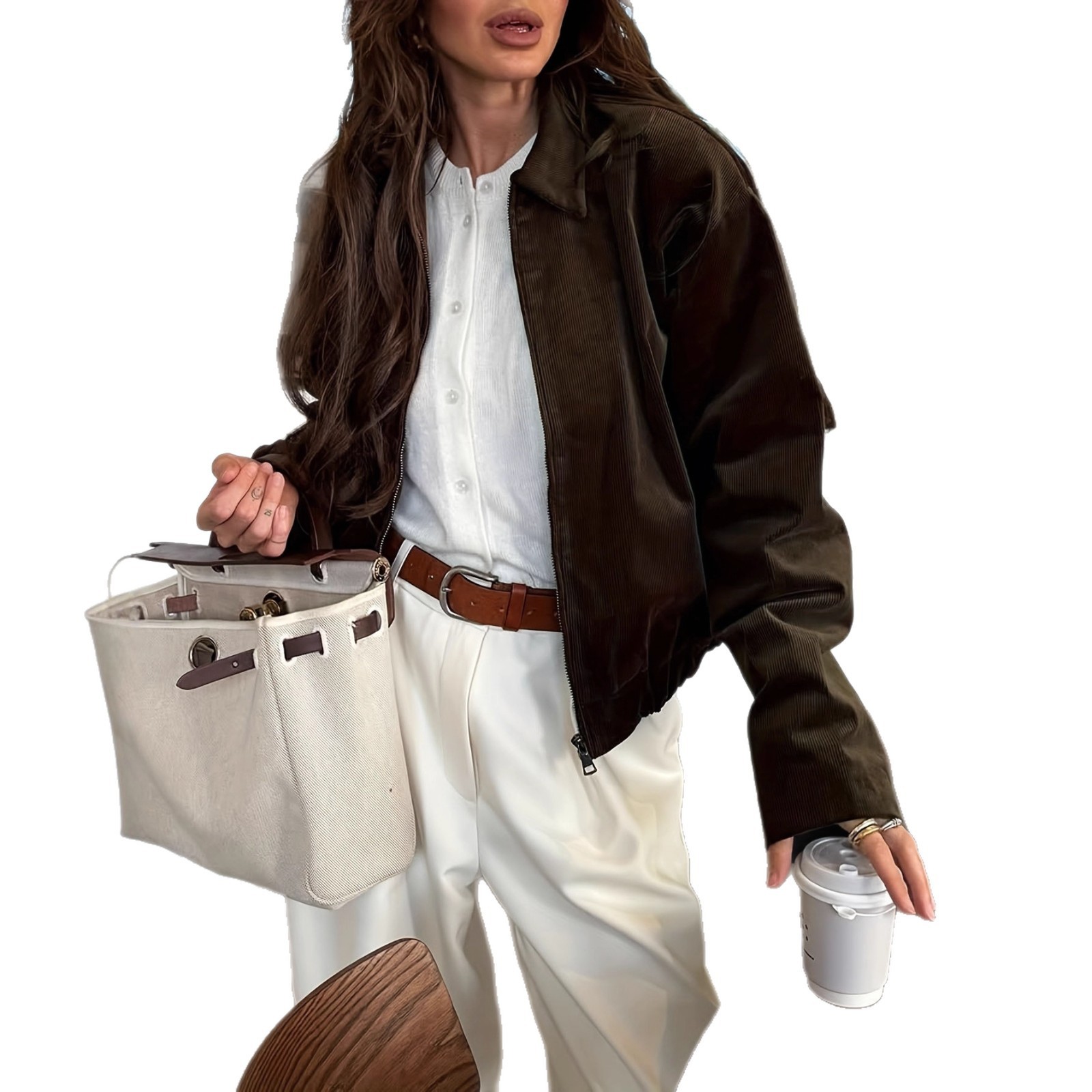 New Fashion Temperament Women's Zip Jacket - Image 2