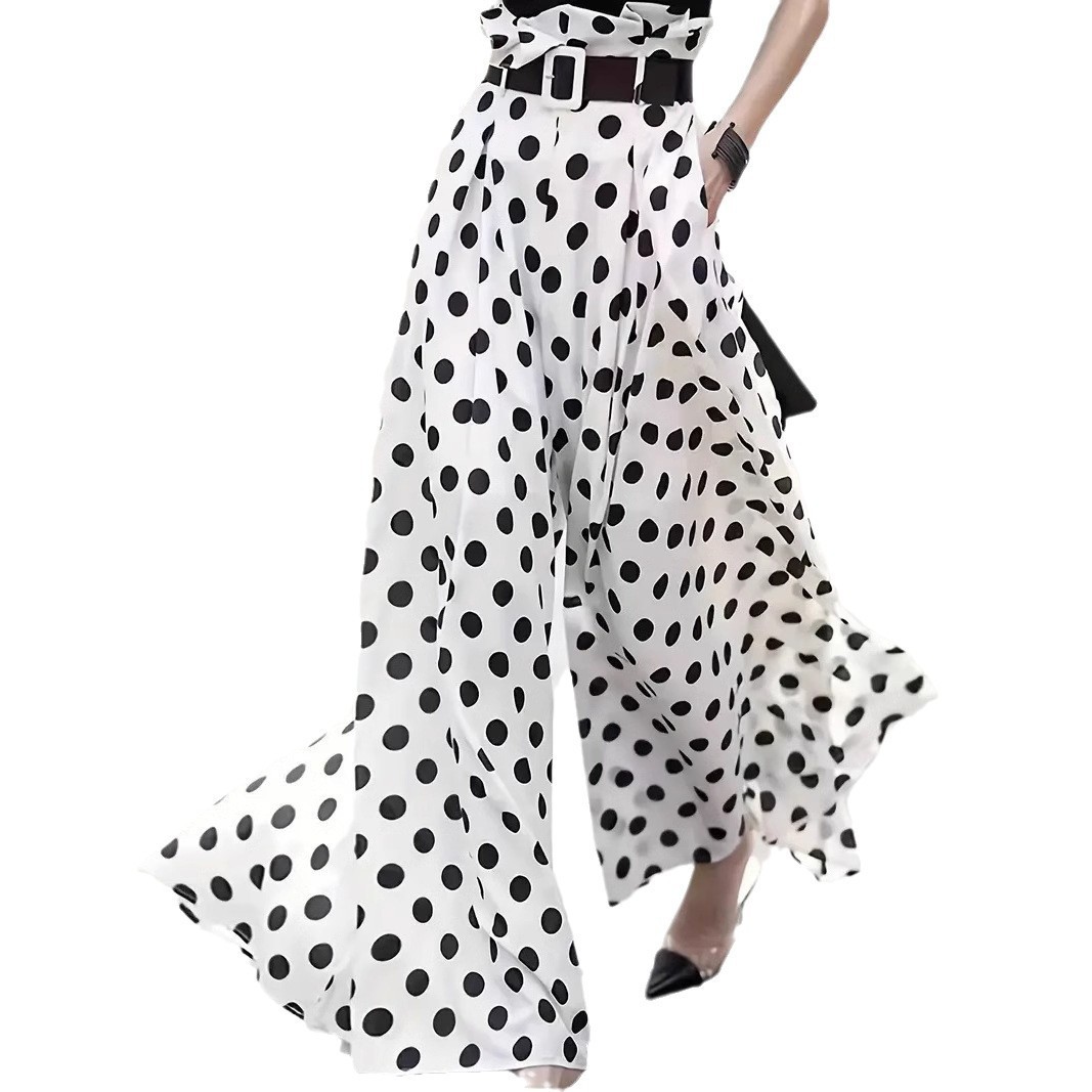 Women's Bohemian Ruffled Wide-leg Pants - Image 4