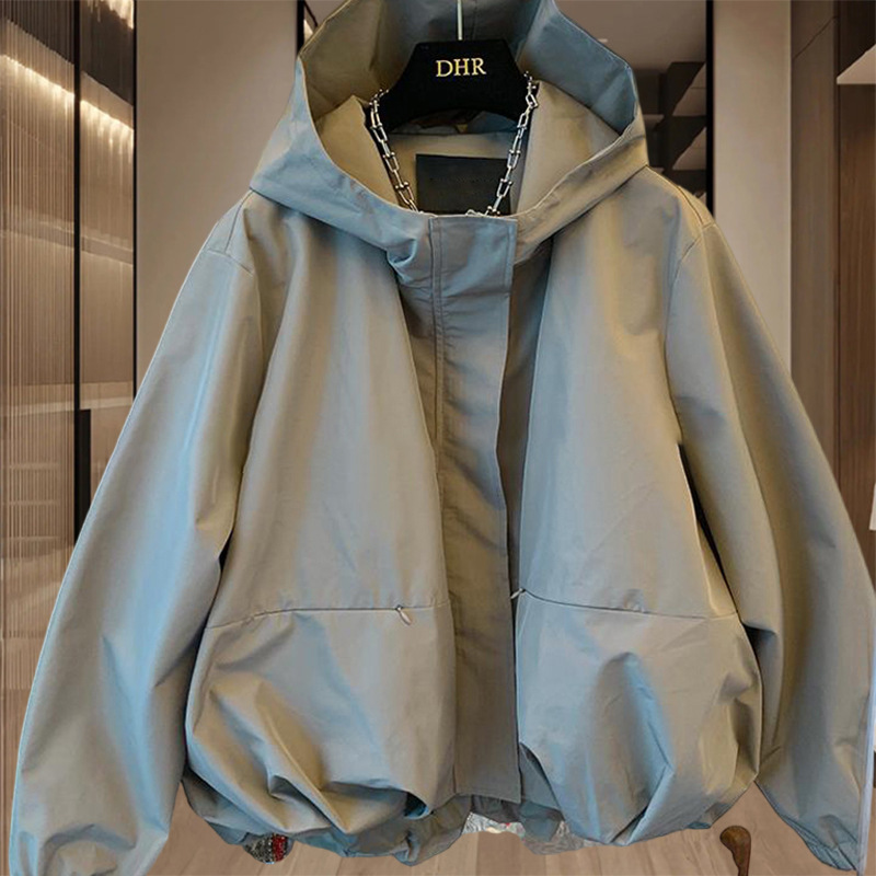 All-matching Bud Leisure Windproof Coat For Women 4 All-matching Bud Leisure Windproof Coat For Women - Image 4