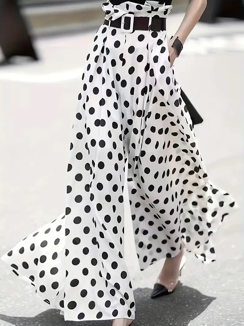 Women's Bohemian Ruffled Wide-leg Pants - Image 5