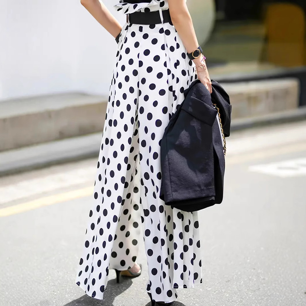 Women's Bohemian Ruffled Wide-leg Pants - Image 2