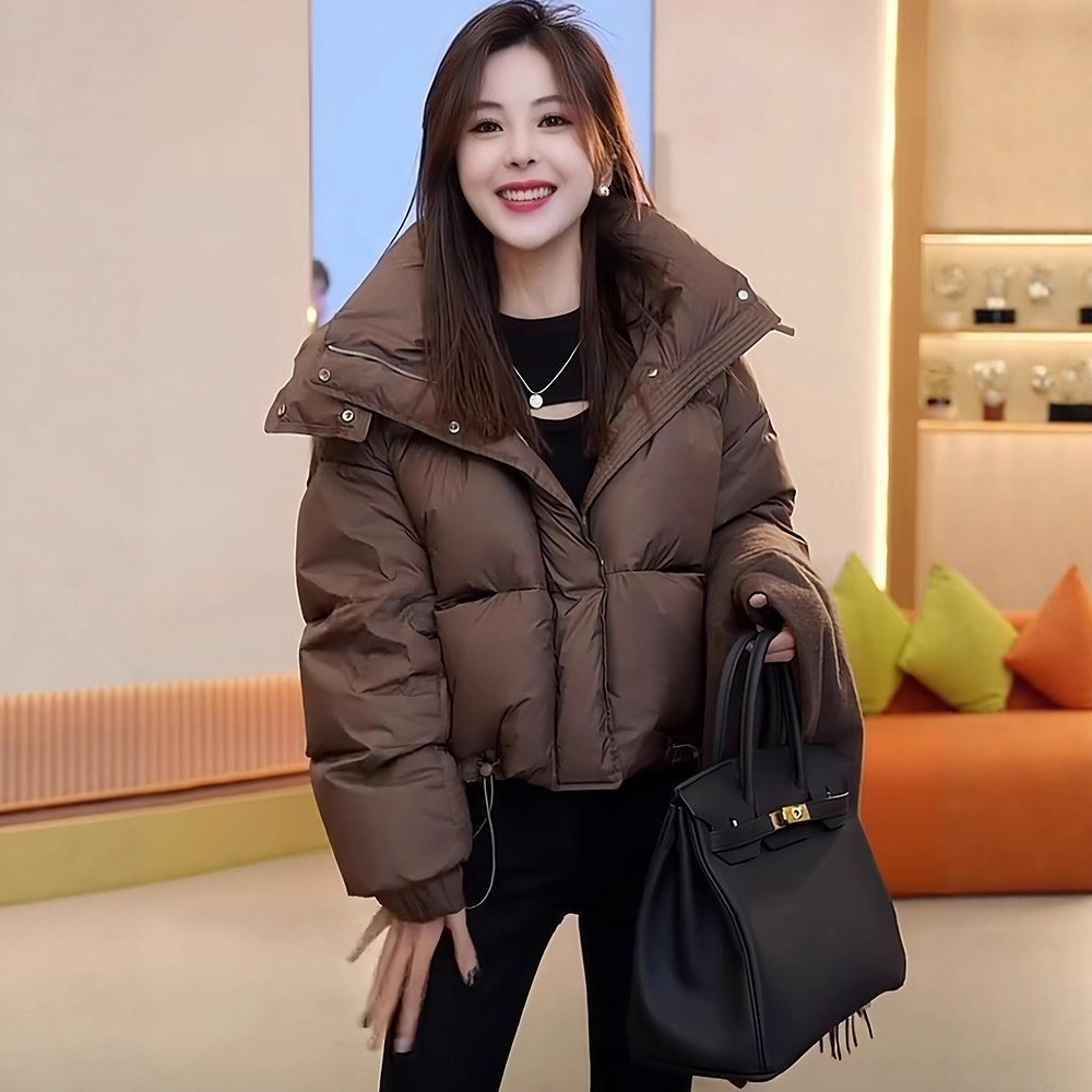 Versatile Loose Thick Bread Down Cotton-padded Jacket 2 Versatile Loose Thick Bread Down Cotton-padded Jacket - Image 2